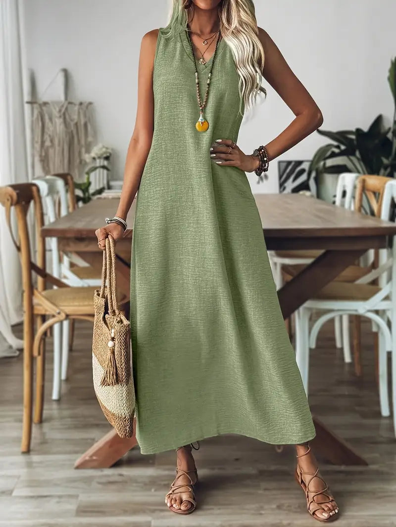 Nora – Vestito Vintage con Scollatura a V