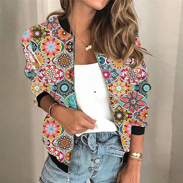 Grace™  | Giacca con Zip Decorativa