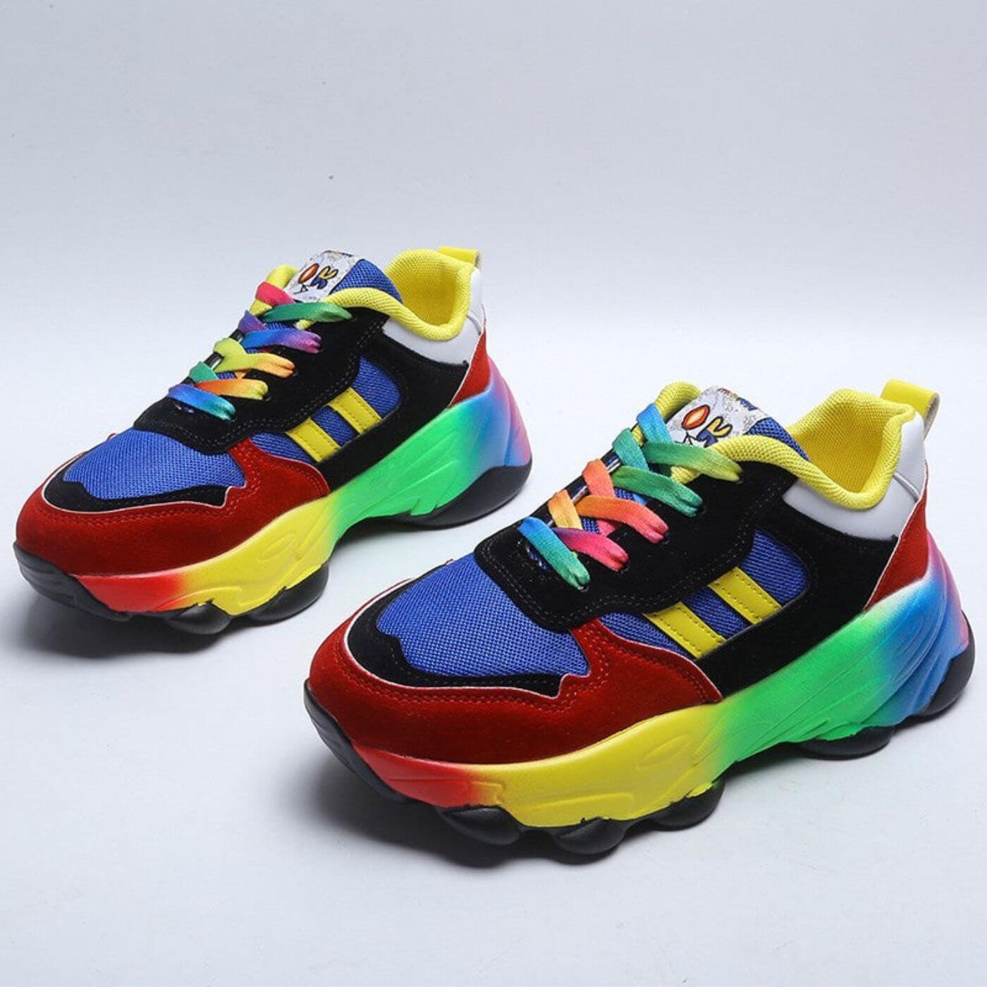 Aurora™ | Sneakers Ortopediche Colorate per Comfort e Stile