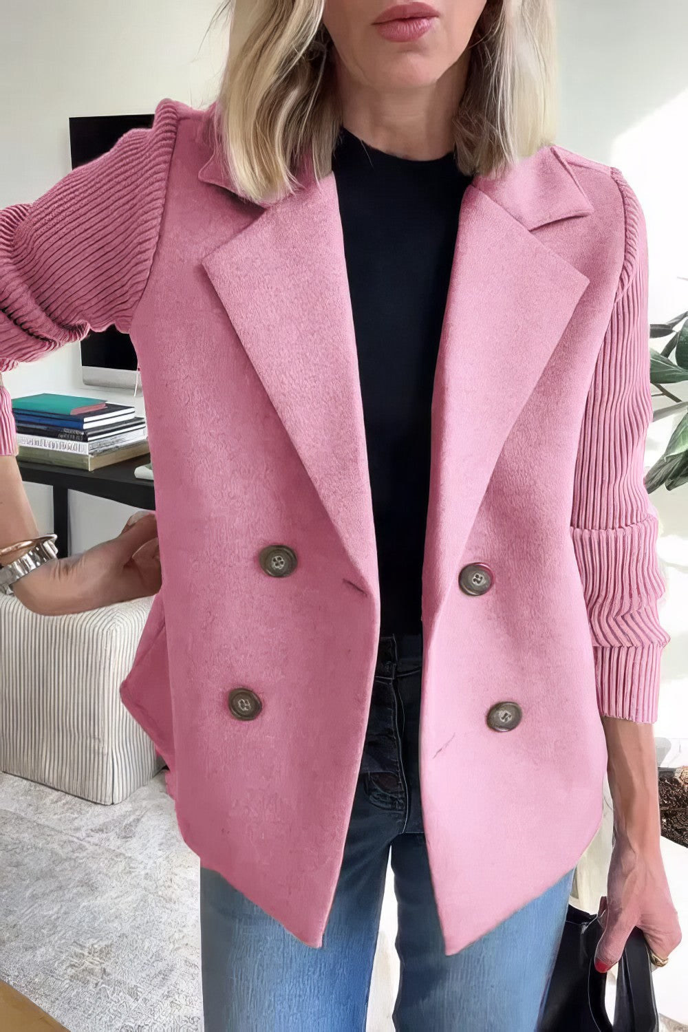 CLAIRE™ | Giacca Cardigan Patchwork