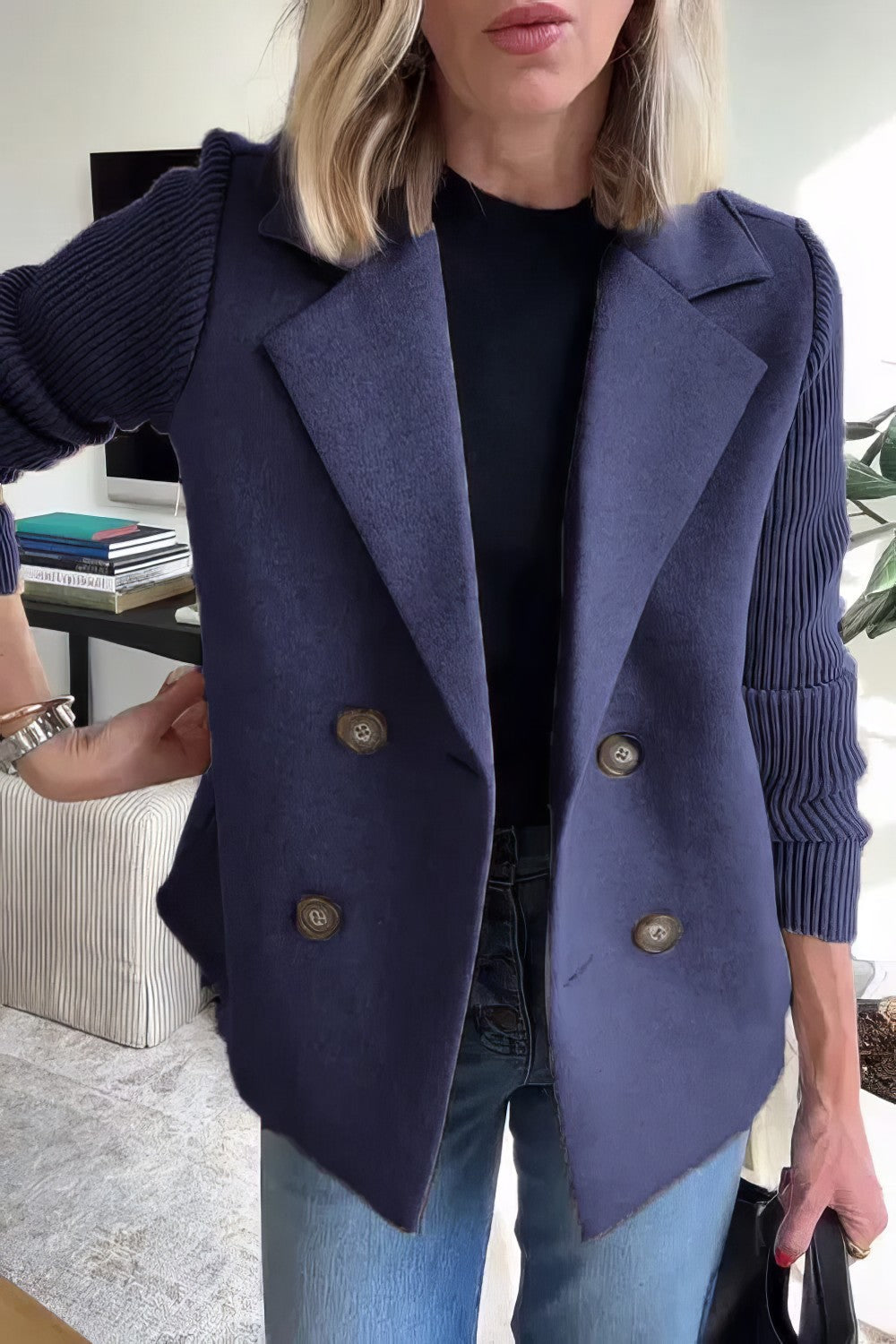 CLAIRE™ | Giacca Cardigan Patchwork